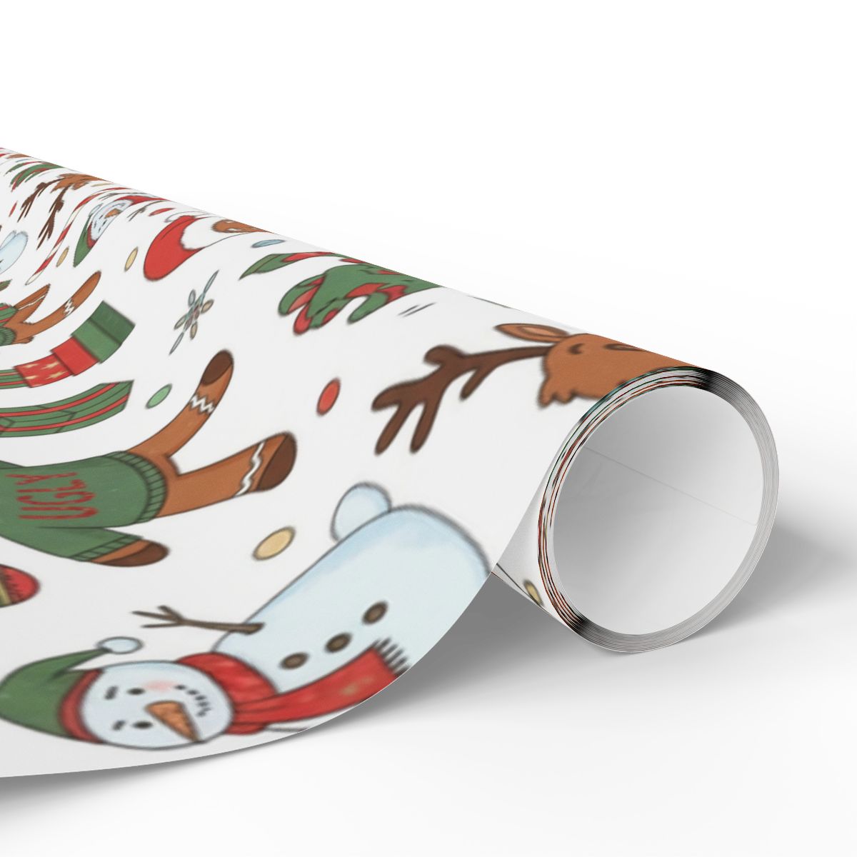 Cute Holiday Wrapping Paper for Christmas Gifts