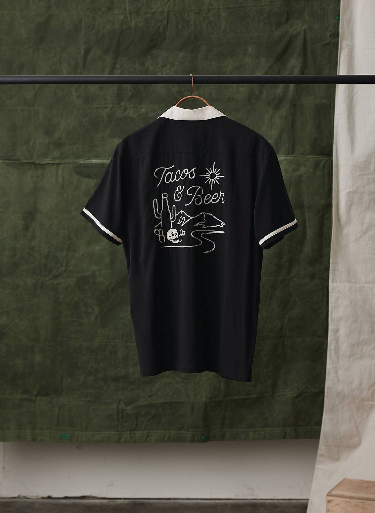 Tacos & Beer Button Down