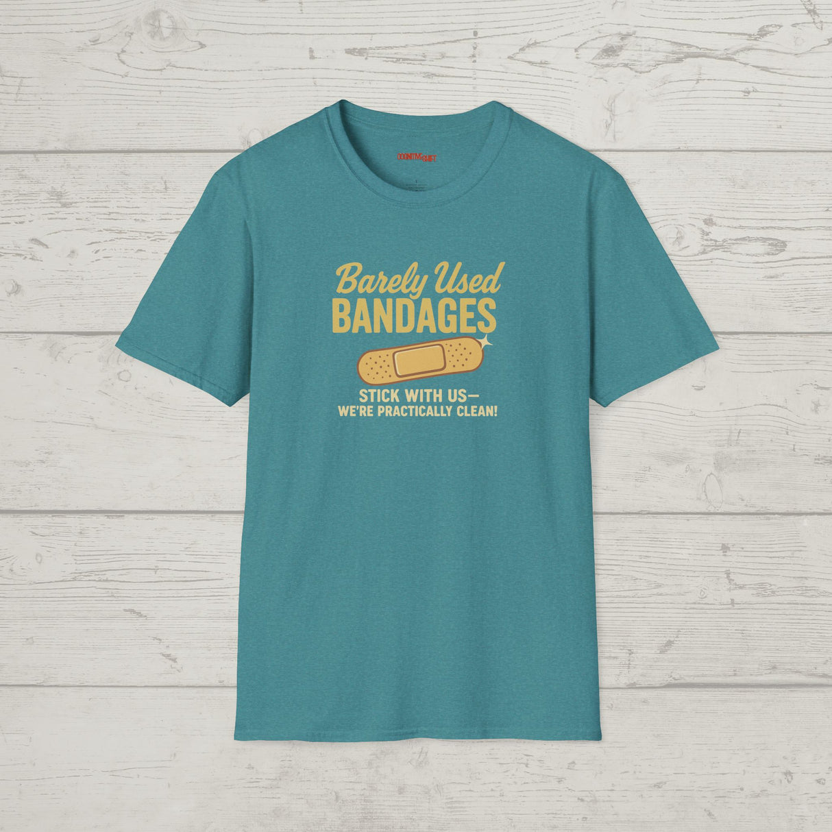 Barely Used Bandages Retro T-Shirt