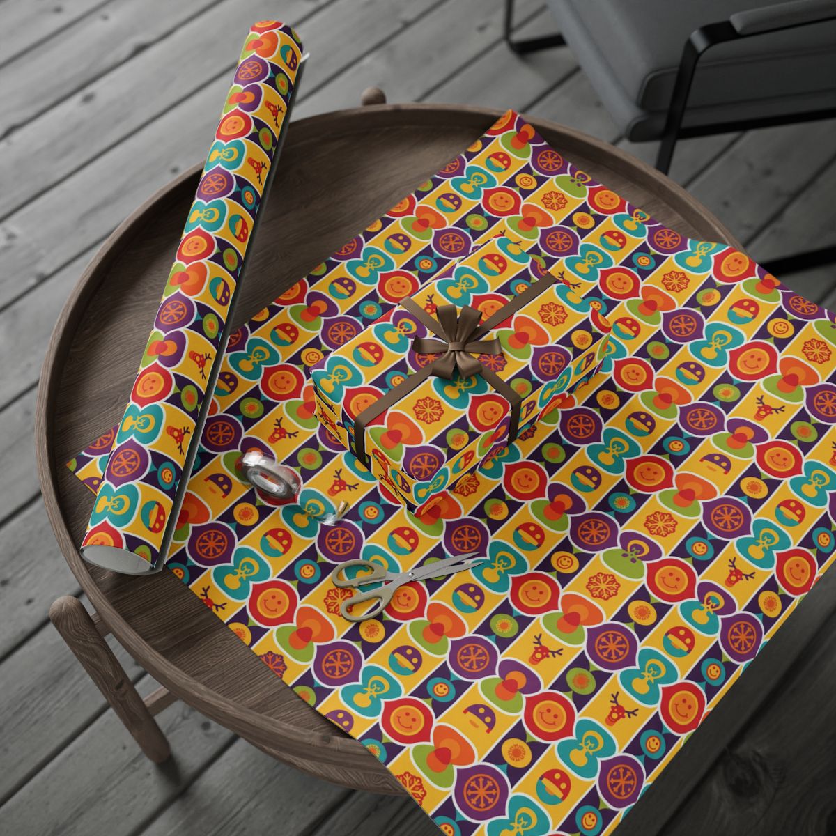 Vibrant Patterned Gift Wrapping Paper for All Occasions