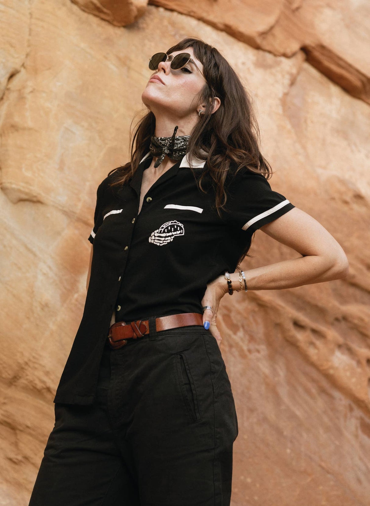 Tacos & Beer Button Down