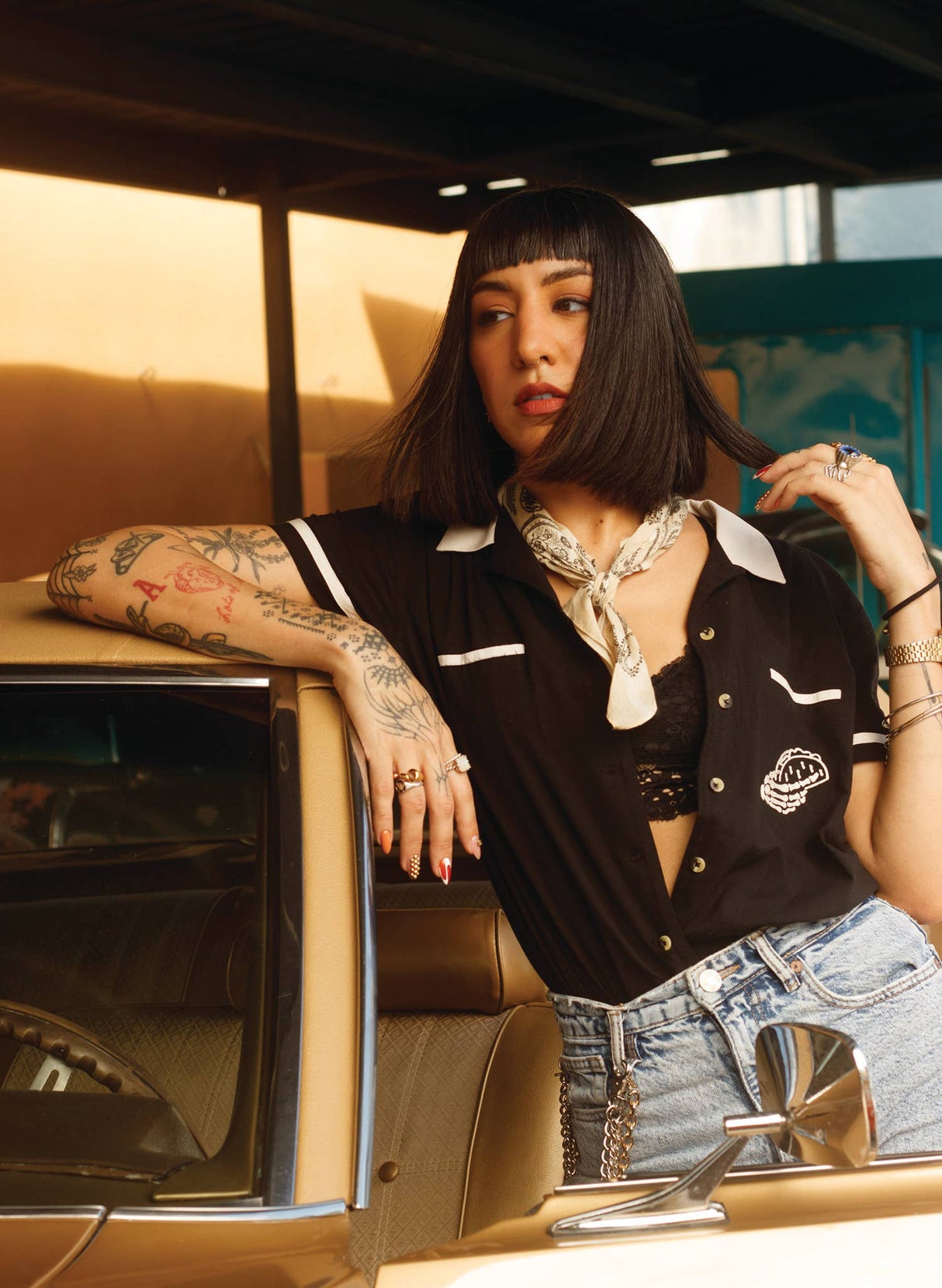 Tacos & Beer Button Down