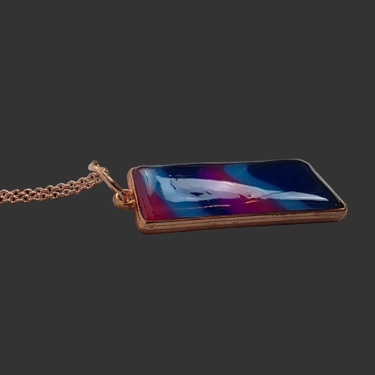 Blue Hour Retro Necklace