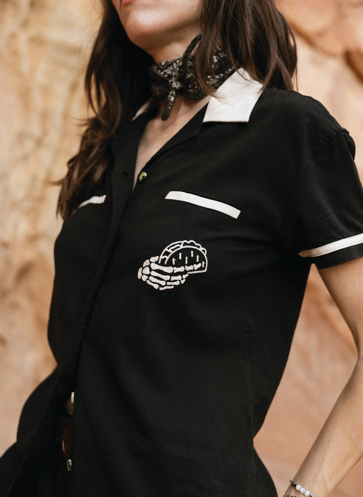 Tacos & Beer Button Down