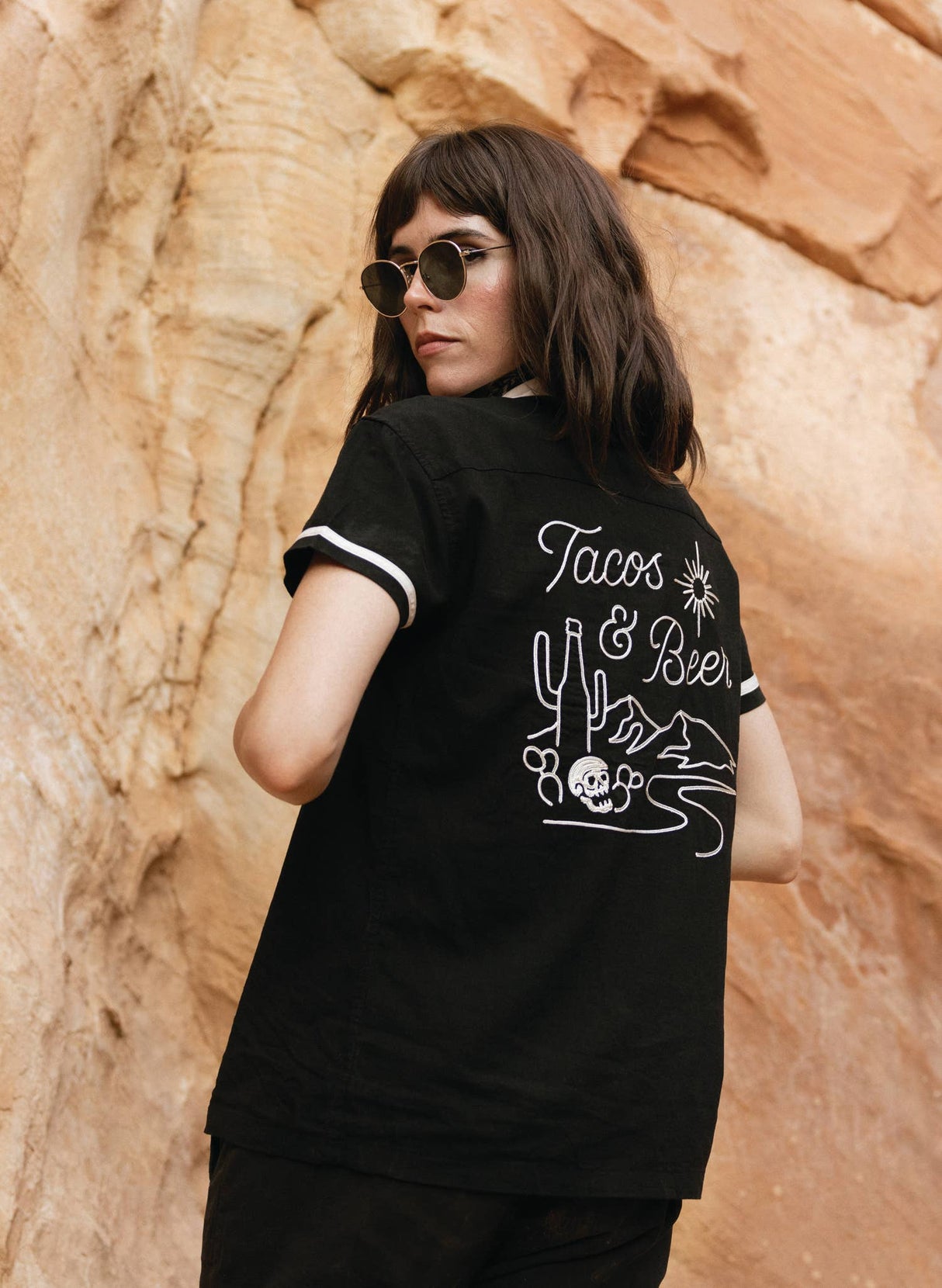 Tacos & Beer Button Down