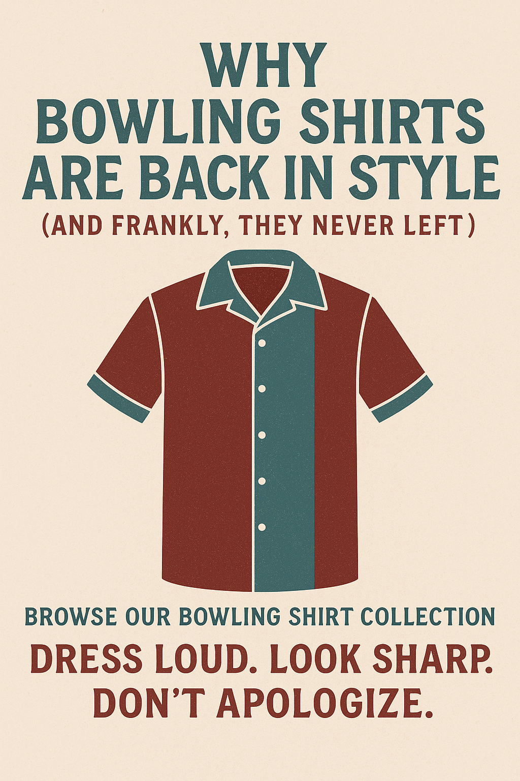 Why Bowling Shirts Are Back in Style 
