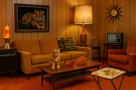 Your Aunt’s Basement Decor Now $400 on Etsy 