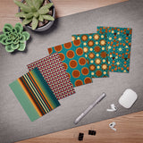 Retro Midcentury Modern Blank Greeting Card Set 5-Pack