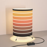 Sunset Stripes - 1970s Retro Tripod Table Lamp