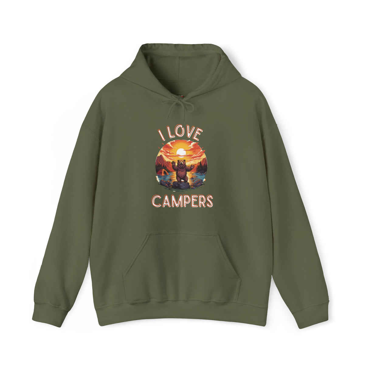 I Love Campers Ultimate Camping Hoodie