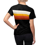 Retro Sunset Colors - Womens Retro Shirt