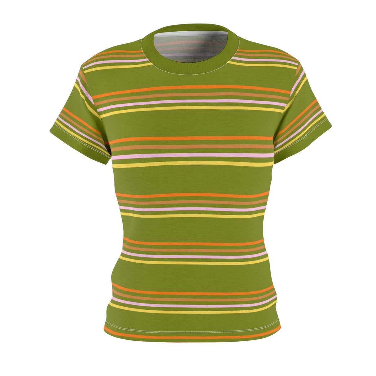 I Raided My Little Bro's Closet in Green - Womens Retro Shirt