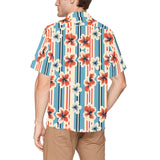 Heaven in Hibiscus - Retro Button Up Shirt