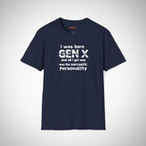 Born Gen X Funny Retro T-Shirt