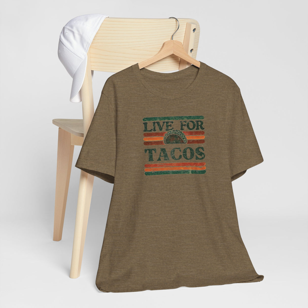 Live for Tacos - Retro Unisex T-Shirt