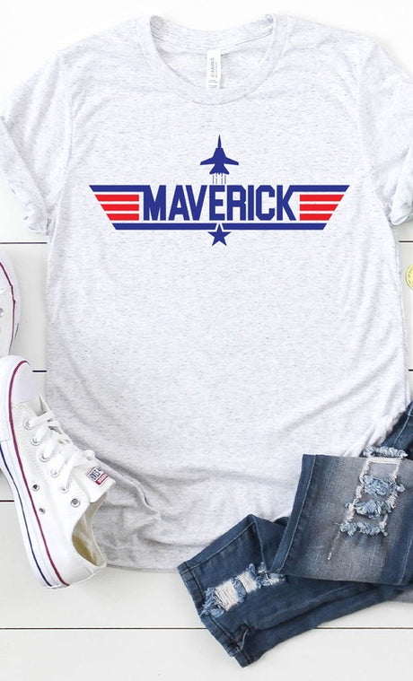 Top Gun Maverick Graphic Mom and Me Tee PLUS