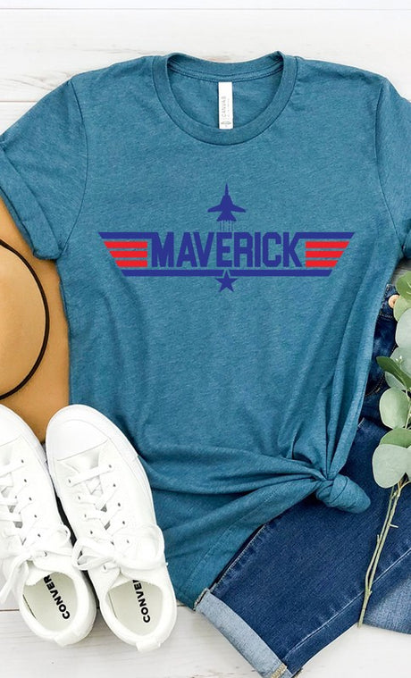 Top Gun Maverick Graphic Mom and Me Tee PLUS