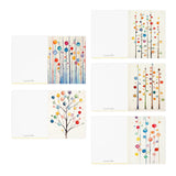 Watercolor Trees Greeting Cards 5-Pack