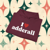 I Heart Adderall Unisex Heavy Blend™ Hooded Sweatshirt