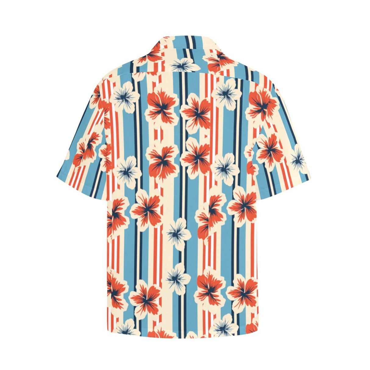 Heaven in Hibiscus - Retro Button Up Shirt