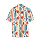 Heaven in Hibiscus - Retro Button Up Shirt