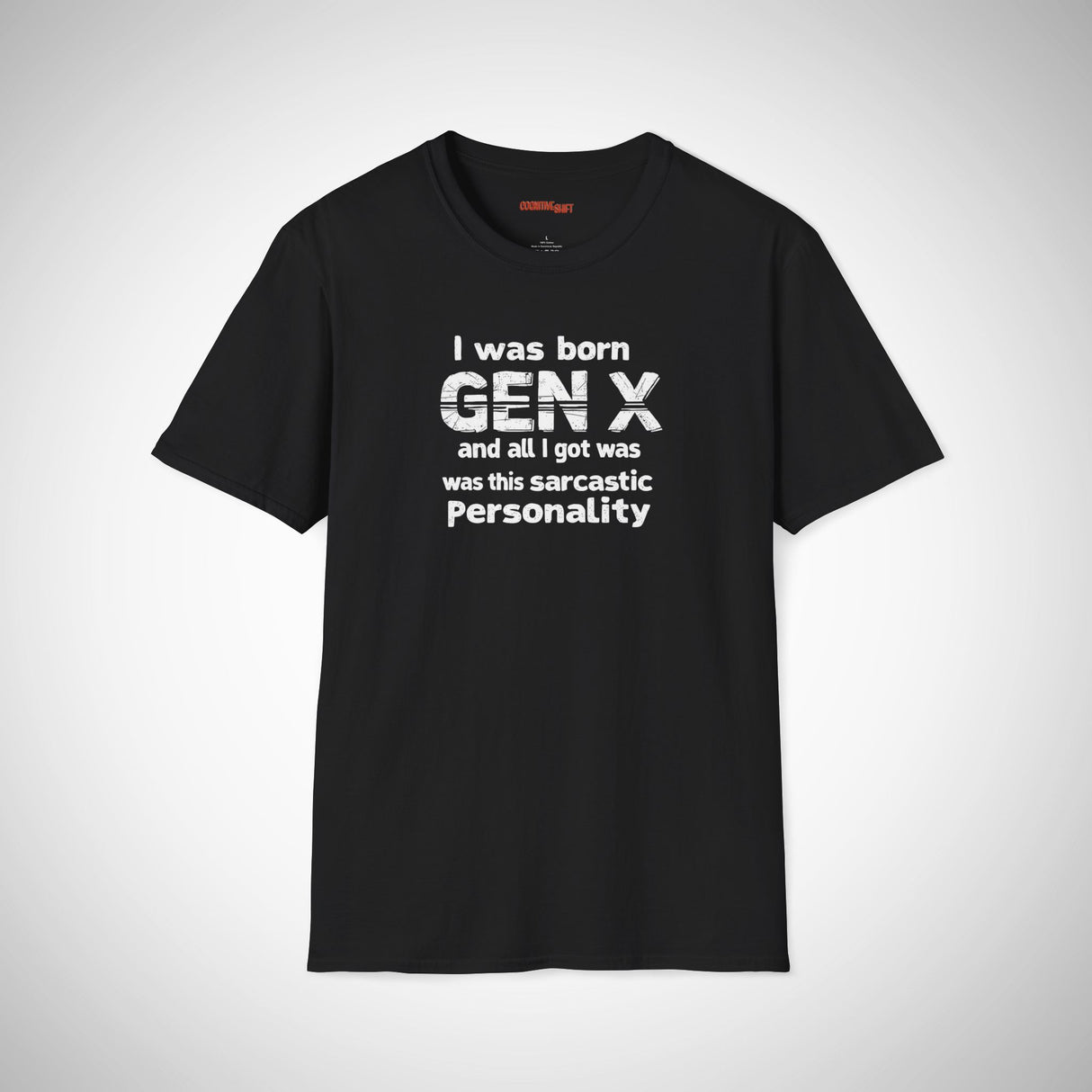 Born Gen X Funny Retro T-Shirt