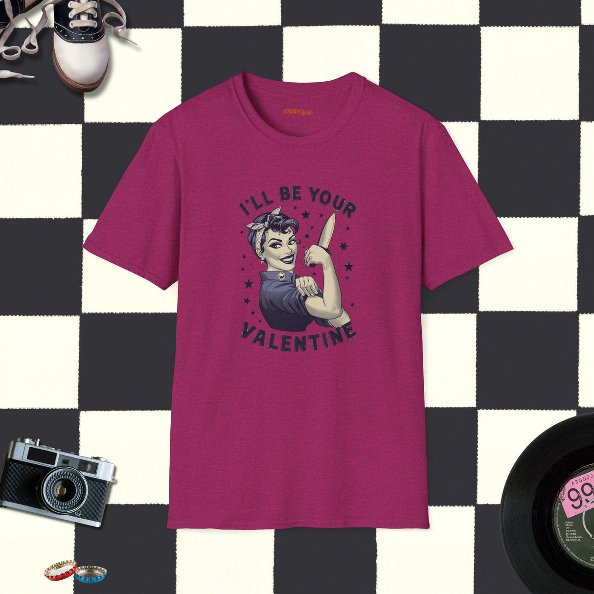 I’ll Be Your Valentine Retro T-Shirt