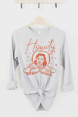 Howdy Cowgirl Long-Sleeve T-Shirt