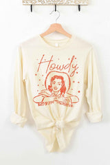 Howdy Cowgirl Long-Sleeve T-Shirt