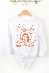 Howdy Cowgirl Long-Sleeve T-Shirt