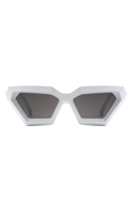 Retro Square Chunky Cat Eye Fashion Sunglasses