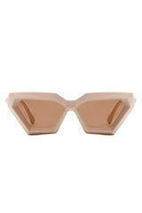 Retro Square Chunky Cat Eye Fashion Sunglasses