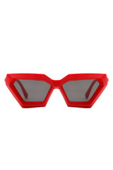 Retro Square Chunky Cat Eye Fashion Sunglasses