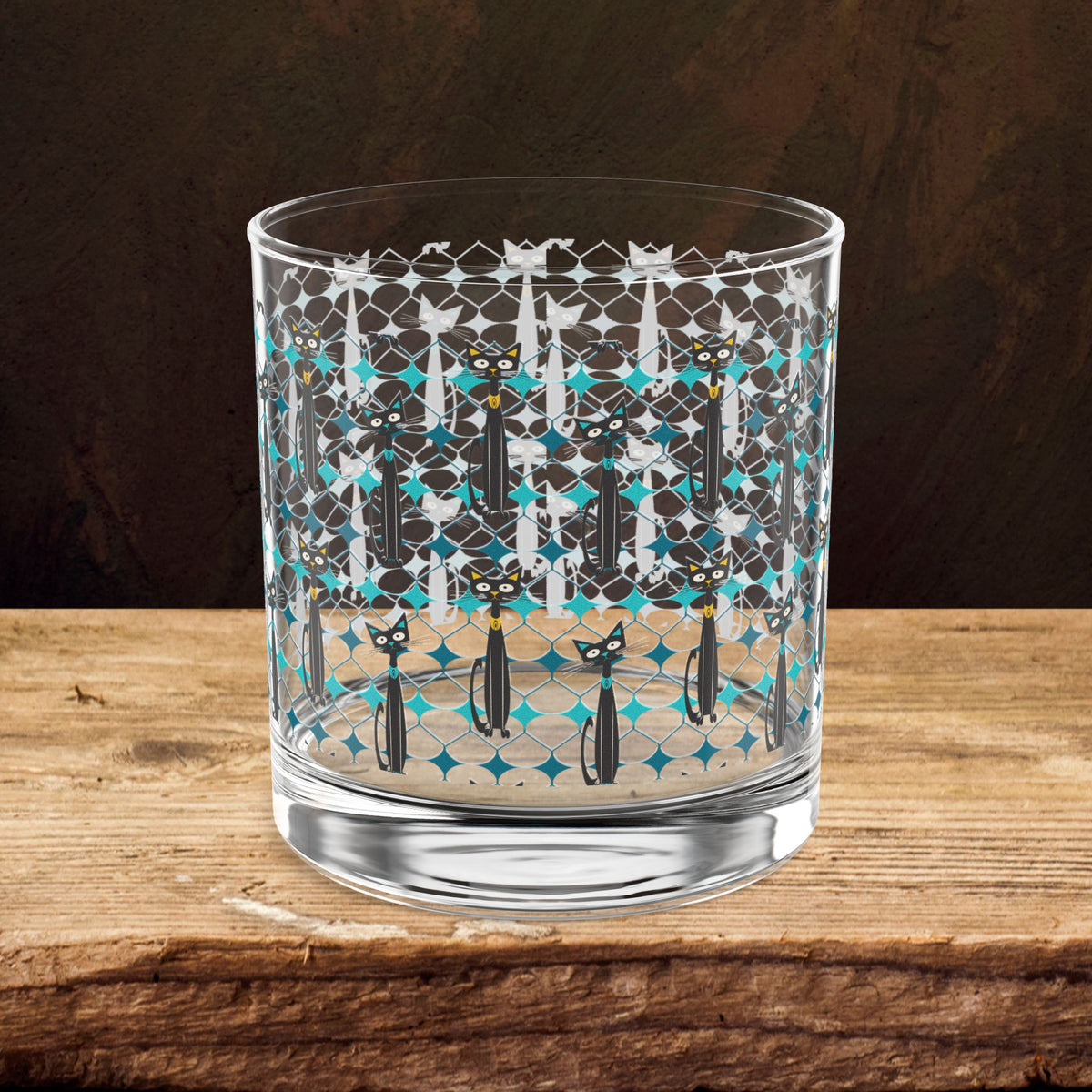 Atomic Cats Rocks Glass, 10oz – cognitiveshift