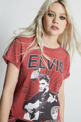 Sun Records X Elvis Burnout T-Shirt