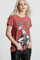 Sun Records X Elvis Burnout T-Shirt