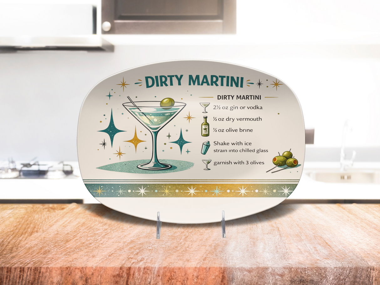 Cocktail Recipe Platters