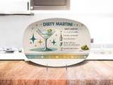 Cocktail Recipe Platters