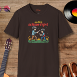 ✂️ "My First Scissor Fight" Retro T-Shirt