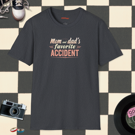 Mom and Dad’s Favorite Accident Graphic T-Shirt