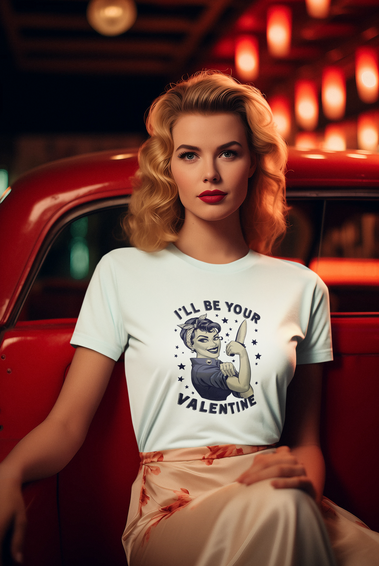 I’ll Be Your Valentine Retro T-Shirt