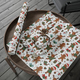 Colorful Holiday Themed Wrapping Paper