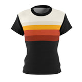 Retro Sunset Colors - Womens Retro Shirt