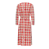 Pinot & Polka Wrap Dress