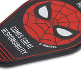 Marvel Spider-Man Great Power Great Responsibility Keychain