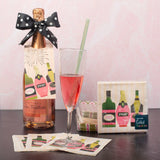 Pop Clink Fizz Prosecco Champagne Cocktail Beverage Napkin