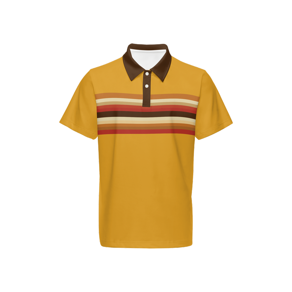 Golden Hour Retro Polo