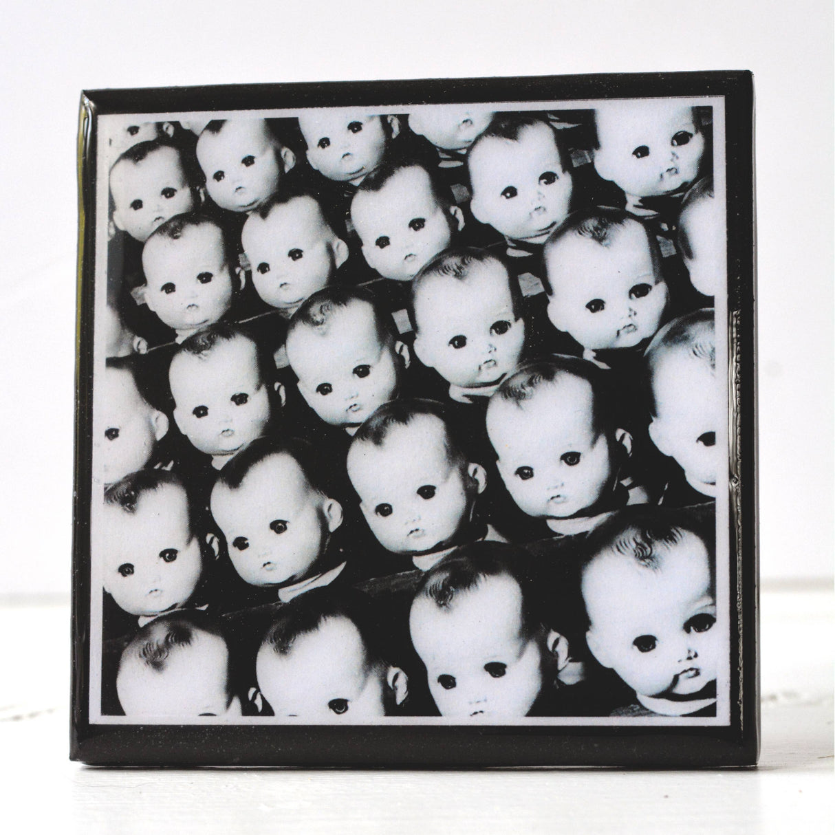 Creepy Doll Coaster Set