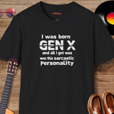 Born Gen X Funny Retro T-Shirt