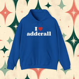 I Heart Adderall Unisex Heavy Blend™ Hooded Sweatshirt